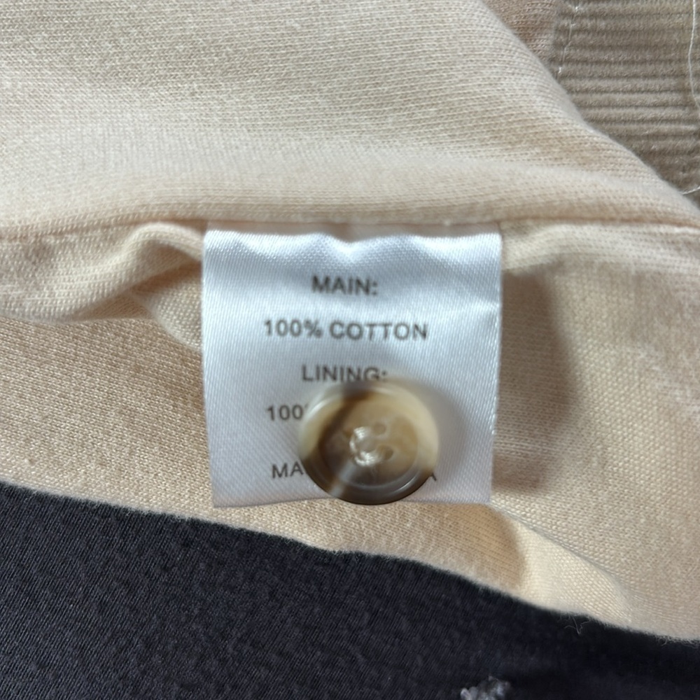 NWOT Corduroy Shacket - Picture 7 of 7
